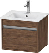 DURAVIT Ketho Waschtischunterbau 500 mm weiß matt, 1 Auszug, wandhängend, Soft-Close