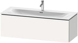 DURAVIT L-Cube Waschtischunterbau 1220 mm wandhängend mit 1 Auszug weiß matt