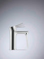Duravit D-Code Einhebel-Waschtischmischer mit Kaltstart-Funktion, Chrom, 107 mm Ausladung