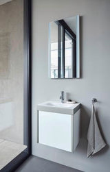 Duravit C.1 Einhebel-Waschtischmischer 91 mm Schwarz Matt – Ohne Zugstange