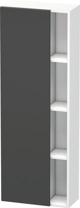 DURAVIT DuraStyle Hochschrank 1400 mm, 1 Tür links, weiß matt – wandhängend mit Soft-Close