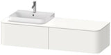 Duravit Konsolenunterschrank HAPPY D.2 P 1600 mm taupe supermatt mit Tip-On-Technik