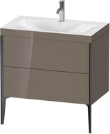 DURAVIT XViu c-bonded Waschtischset 800 mm mit 2 Auszügen, bodenstehend, Soft-Close