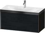 DURAVIT XViu c-bonded Waschtischunterbauset 1000 mm Eiche mit 2 Schubkästen