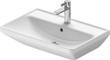 Duravit D-Neo Waschtisch 550 mm weiß mit Überlauf und WonderGliss