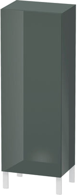 DURAVIT L-Cube Halbhochschrank 363x500x1320 mm, 1 Tür links, amerikanisch nussbaum