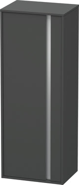 Duravit Hochschrank Ketho 360x500x1320mm, 1 Tür, Anschlag links, weiß matt – wandhängend mit Soft-Close