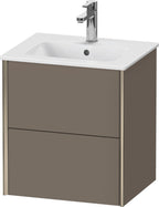 Mitteldichte Faserplatte (MDF) / grau / Schubk.,Champ.Matt/Flannel Grey Sdm.