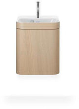DURAVIT Happy D.2 c-bonded Waschtischset 400x360x480 mm mit 1 Tür links, Taupe seidenmatt