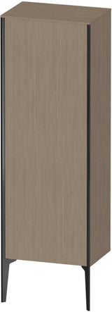 Duravit XViu Halbhochschrank 1330 mm Eiche Terra mit Tip-on Technik und Soft-Close
