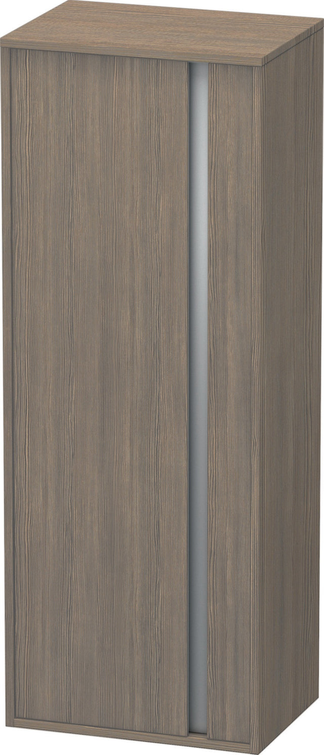 Duravit Hochschrank Ketho 360x500x1320mm, 1 Tür, Anschlag links, Eiche Terra