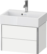 Duravit XSquare Waschtischunterbau 584 mm wandhängend s-matt mit Schubkasten für Vero Air