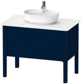 Duravit Luv Waschtischunterbau 938 mm – Seidenmatt Weiß, 1 Auszug, Tip-On-Technik