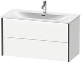 Duravit Waschtischunterbau XVIU 1010x557x480mm 2 Schubladen Programm Charisma taupe seidig-matt