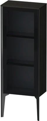 DURAVIT XViu Halbhochschrank 890 mm Eiche mit Parsolglas-Front und Tip-on-Technik