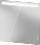 DURAVIT Luv Spiegel 800x1200 mm mit Lichtfeld, Dimmer und Spiegelheizung – Wandmontage