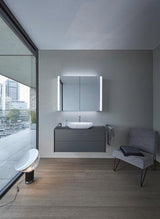 DURAVIT C.1 Einhebel-Waschtischmischer L ohne Zugstange, Schwarz Matt, 136 mm Ausladung