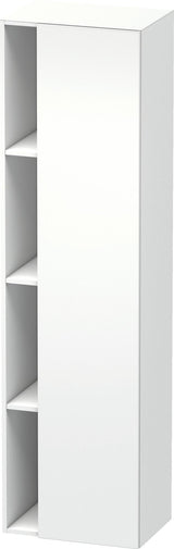 DURAVIT DuraStyle Hochschrank 360x500x1800mm, 1 Tür links, weiß matt – Wandhängend mit Soft-Close