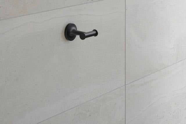 DURAVIT Starck T Handtuchhaken Chrom – Doppelhaken mit verdeckter Wandmontage