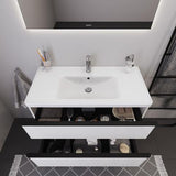DURAVIT Licht & Spiegel Wandspiegel 600x700mm IP44 mit Beleuchtung und Schalter – matt, inkl. Befestigungsmaterial