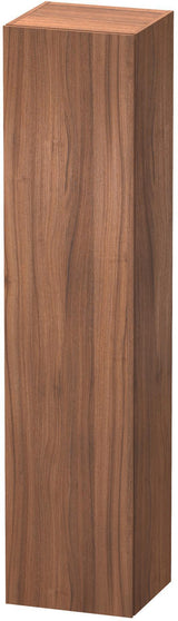 Duravit Hochschrank L-Cube 363x400x1760mm 1 Tür rechts Nussbaum Dunkel – Wandhängend mit Soft-Close