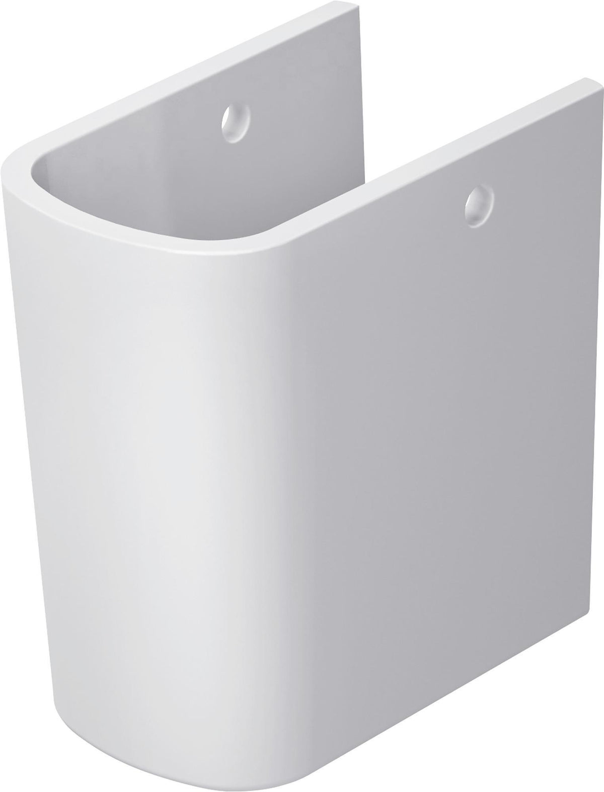Duravit No.1 Halbsäule Weiß 280x175x290 mm – Wandhängende Keramik-Halbsäule