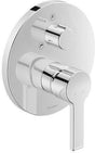 DURAVIT B.2 Einhebel-Wannenmischer Unterputz mit Keramikmischsystem und Umstellventil in Chrom