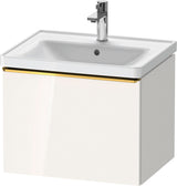 DURAVIT D-Neo Waschtischunterbau 584 mm betongrau matt mit 1 Auszug und Soft-Close
