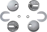 DURAVIT Scharnier-Set für WC-Sitz Universal, Edelstahl, mit Absenkautomatik 0061381000