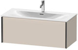 Duravit Waschtischunterbau XVIU 1010 mm Weiß Matt mit Tip-On-Technik