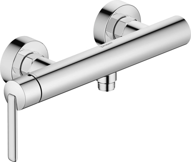 Duravit Balcoon Einhebel-Brausemischer Aufputz – Hochglanz verchromt, DN 15, für Durchlauferhitzer