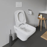 DURAVIT DuraStyle Wand-WC 540 mm spülrandlos mit WonderGliss, weiß