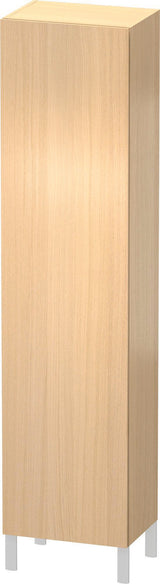 DURAVIT L-Cube Hochschrank mediterrane Eiche 500 mm, 1 Tür rechts, Soft-Close