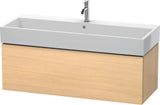 DURAVIT L-Cube Waschtischunterbau 1184 mm, 1 Auszug, Weiß Matt, Tip-On