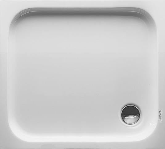 DURAVIT D-Code Duschwanne 900x750x85 mm Weiß Sanitäracryl mit Antislip