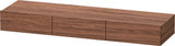 DURAVIT DuraStyle Schubkastenablage 1500 mm, 3 Schubkästen, betongrau matt, wandhängend