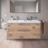 DURAVIT D-Code Spiegelschrank 1200 mm mit LED-Beleuchtung, 2 Türen, Front- und Innenspiegel