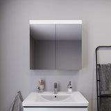 DURAVIT Spiegelschrank BETTER mit LED-Beleuchtung, 760 mm, Anschlag links, Front- und Innenspiegel