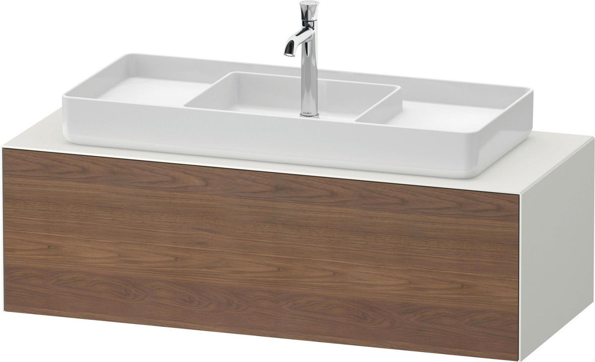 DURAVIT White Tulip Konsolen-Waschtischunterbau 1300 mm, wandhängend, weiß seidenmatt, 1 Auszug