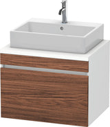 Duravit DuraStyle Konsolenwaschtischunterbau 700 mm betongrau matt mit 1 Auszug und Soft-Close