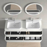 Duravit Happy D.2 Konsolenwaschtischunterbau 1600 mm mit 4 Schubkästen und Tip-On-Technik