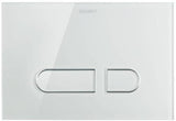 Duravit DuraSystem A1 Betätigungsplatte mechanisch für WC – Dual Flush, Aufgesetzt, Weiß