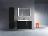 Duravit L-Cube Waschtischunterbau 1020 mm taupe matt – wandhängend, 2 Schubkästen, Tip-On