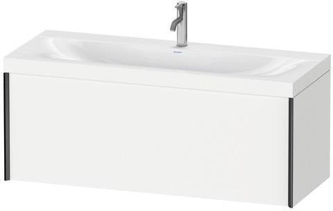 Duravit Möbelwaschtischset XViu 1200x480mm mit Unterbau, 1 Auszug, Ahorn mitte