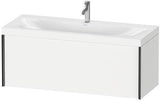 Duravit Möbelwaschtischset XVIU 1200x480mm Chaos-Marmor / Ta s-matt mit Unterbau und Auszug
