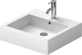 DURAVIT Waschtisch Vero 500 mm mit Überlauf und WonderGliss in Weiß