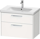 DURAVIT D-Code 2.0 Waschtischunterbau 784 mm Eiche Marmor mit Soft-Close