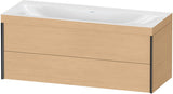 DURAVIT XViu c-bonded Waschtischunterbauset 1200 mm wandhängend mit 2 Schubkästen