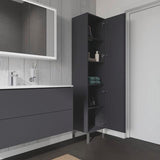 Duravit L-Cube Waschtischunterbau 1220 mm taupe matt mit 2 Schubkästen und Tip-On-Technik