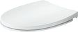 DURAVIT Univavo WC-Sitz Oval Tief 451mm mit Absenkautomatik, Weiß